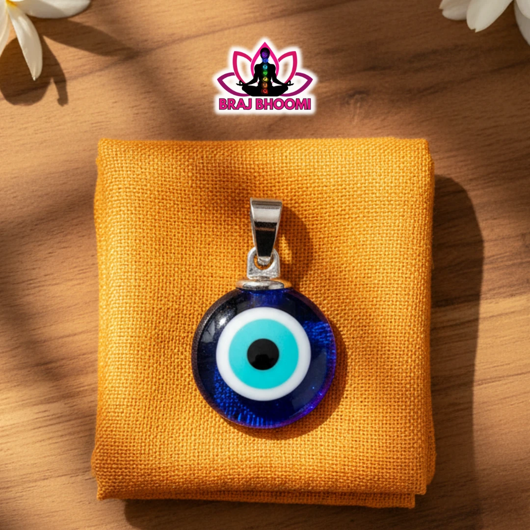 2 evil eye pendant
